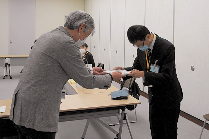 21期秋期奨学生認定証書授与式2